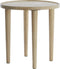 Light & Living Ronde Bijzettafel Qiano - Mangohout - 49cm - Naturel
