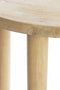 Light & Living Ronde Bijzettafel Qiano - Mangohout - 49cm - Naturel