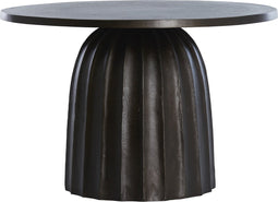 Light & Living Ronde Bijzettafel Veglia - 60cm - Donkerbruin