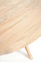 Light & Living Ronde Eettafel Quenza - Mangohout - 120cm