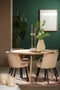 Light & Living Ronde Eettafel Quenza - Mangohout - 120cm