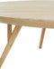Light & Living Ronde Eettafel Quenza - Mangohout - 120cm