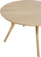 Light & Living Ronde Eettafel Quenza - Mangohout - 120cm