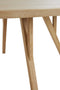 Light & Living Ronde Eettafel Quenza - Mangohout - 120cm