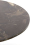 Light & Living Ronde Salontafel Pazo - Marmer - 76cm - Donkerbruin