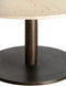 Light & Living Ronde Salontafel Pazo - Marmer - 76cm - Zand