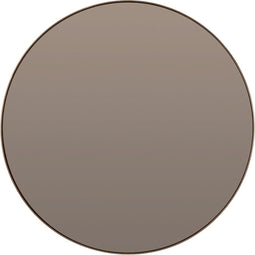 Light & Living Ronde Spiegel Espejo - 116cm - Bruin