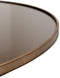 Light & Living Ronde Spiegel Espejo - 116cm - Bruin