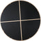 Light & Living Ronde Spiegel Espejo - 96cm - Bruin