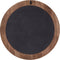 Light & Living Ronde Spiegel Florion - Mangohout - 100cm