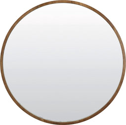 Light & Living Ronde Spiegel Mamali - 56cm - Mangohout