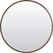 Light & Living Ronde Spiegel Mamali - Mangohout - 68cm