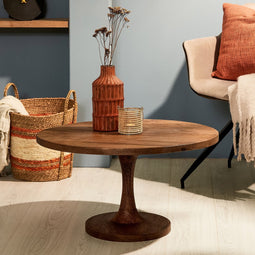 Light & Living - Salontafel BICABA - Ø70x40cm - Bruin