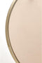 Light & Living Salontafel Duarte - Bruin Glas/Goud - Ø65+Ø75cm - Modern