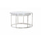 Light & Living Salontafel Duarte - Nikkel - Ø65+Ø75cm - Klassiek