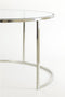 Light & Living Salontafel Duarte - Nikkel - Ø65+Ø75cm - Klassiek