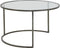 Light & Living Salontafel Duarte - Vintage Tin - Ø65+Ø75cm - Modern