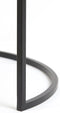 Light & Living Salontafel Duarte - Zwart - Ø65+Ø75cm - Modern