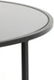 Light & Living Salontafel Duarte - Zwart - Ø65+Ø75cm - Modern