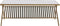 Light & Living Salontafel Ezra - 110 x 70cm - Smoke/Antiek Brons