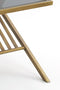 Light & Living Salontafel Ezra - 110 x 70cm - Smoke/Antiek Brons