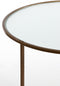Light & Living - Salontafel FERATI - Ø73x44cm - Goud - Set van 2
