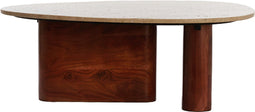 Light & Living - Salontafel MAHELONA - 90x72x31cm - Bruin