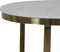 Light & Living Salontafel Perlato - Wit - Ø75cm - Modern