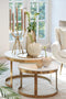 Light & Living Salontafel Perlato - Wit - Ø75cm - Modern