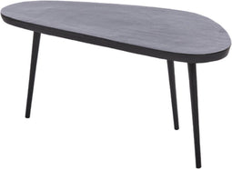 Light & Living Salontafel Puno - 87 x 42cm - Mat Zwart