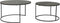 Light & Living Salontafel Rengo - Antiek Brons - Ø61+Ø76cm - Modern