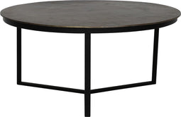 Light & Living Salontafel Retiro - Antiek Brons/Zwart - Ø85cm