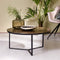 Light & Living Salontafel Retiro - Antiek Brons/Zwart - Ø85cm