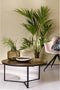 Light & Living Salontafel Retiro - Antiek Brons/Zwart - Ø85cm