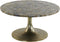 Light & Living - Salontafel RICKERD - Ø76x36cm - Geel
