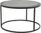 Light & Living Salontafel Talca - Antiek Lood Edge - Ø67,5+Ø75cm - Modern
