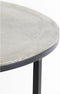 Light & Living Salontafel Talca - Antiek Lood - Ø67,5+Ø75cm - Modern