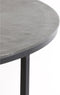 Light & Living Salontafel Talca - Antiek Lood - Ø67,5+Ø75cm - Modern