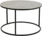 Light & Living Salontafel Talca - Antiek Lood - Ø67,5+Ø75cm - Modern