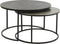 Light & Living Salontafel Talca - Antiek Lood - Ø67,5+Ø75cm - Modern