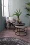 Light & Living Salontafel Talca - Antiek Lood - Ø67,5+Ø75cm - Modern