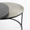 Light & Living Salontafel Talca - Antiek Lood - Ø67,5+Ø75cm - Modern