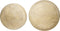 Light & Living Salontafel Talca - Licht Goud - Ø75cm +Ø65cm - Modern