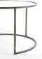 Light & Living Salontafel Talca - Licht Goud - Ø75cm +Ø65cm - Modern