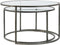 Light & Living Salontafel Talca - Licht Goud - Ø75cm +Ø65cm - Modern