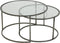 Light & Living Salontafel Talca - Licht Goud - Ø75cm +Ø65cm - Modern