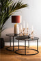 Light & Living Salontafel Talca - Licht Goud - Ø75cm +Ø65cm - Modern