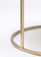 Light & Living Salontafel Talca - Licht Goud - Ø75cm +Ø65cm - Modern