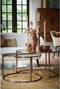 Light & Living Salontafel Talca - Licht Goud - Ø75cm +Ø65cm - Modern