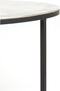 Light & Living Salontafel Talca - Nikkel - Ø75cm +Ø67,5cm - Modern